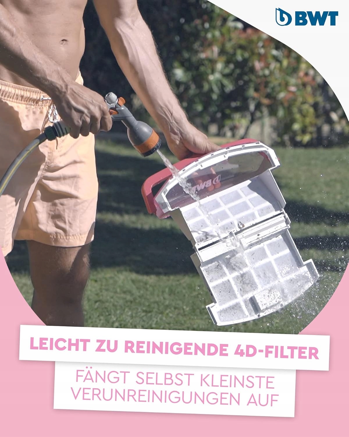 Robot basenowy BWT D300 Plus Optymalne czyszczenie dla basenów do 12 m Producent BWT