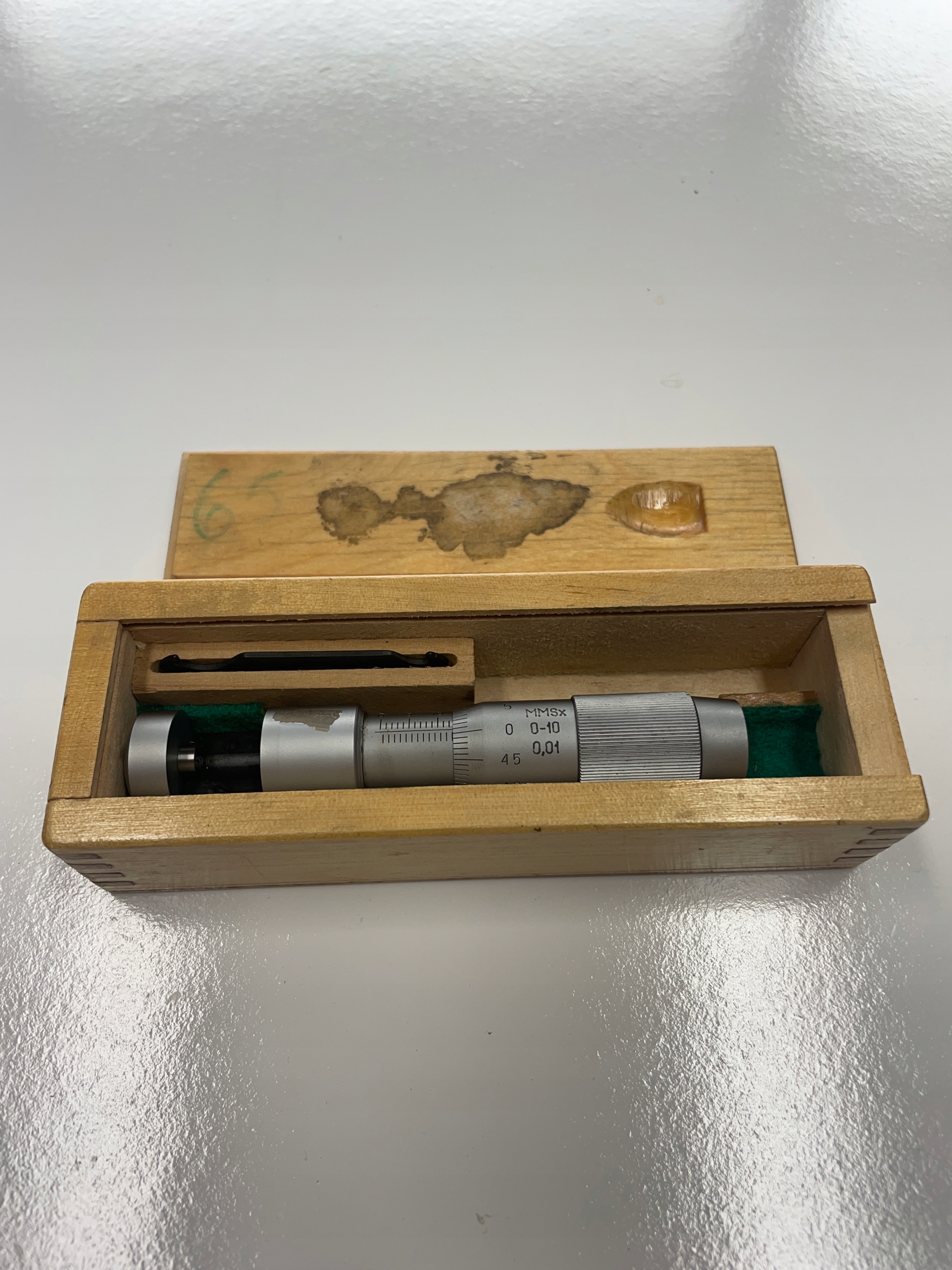 Мікрометр для дроту MMSx 0-10