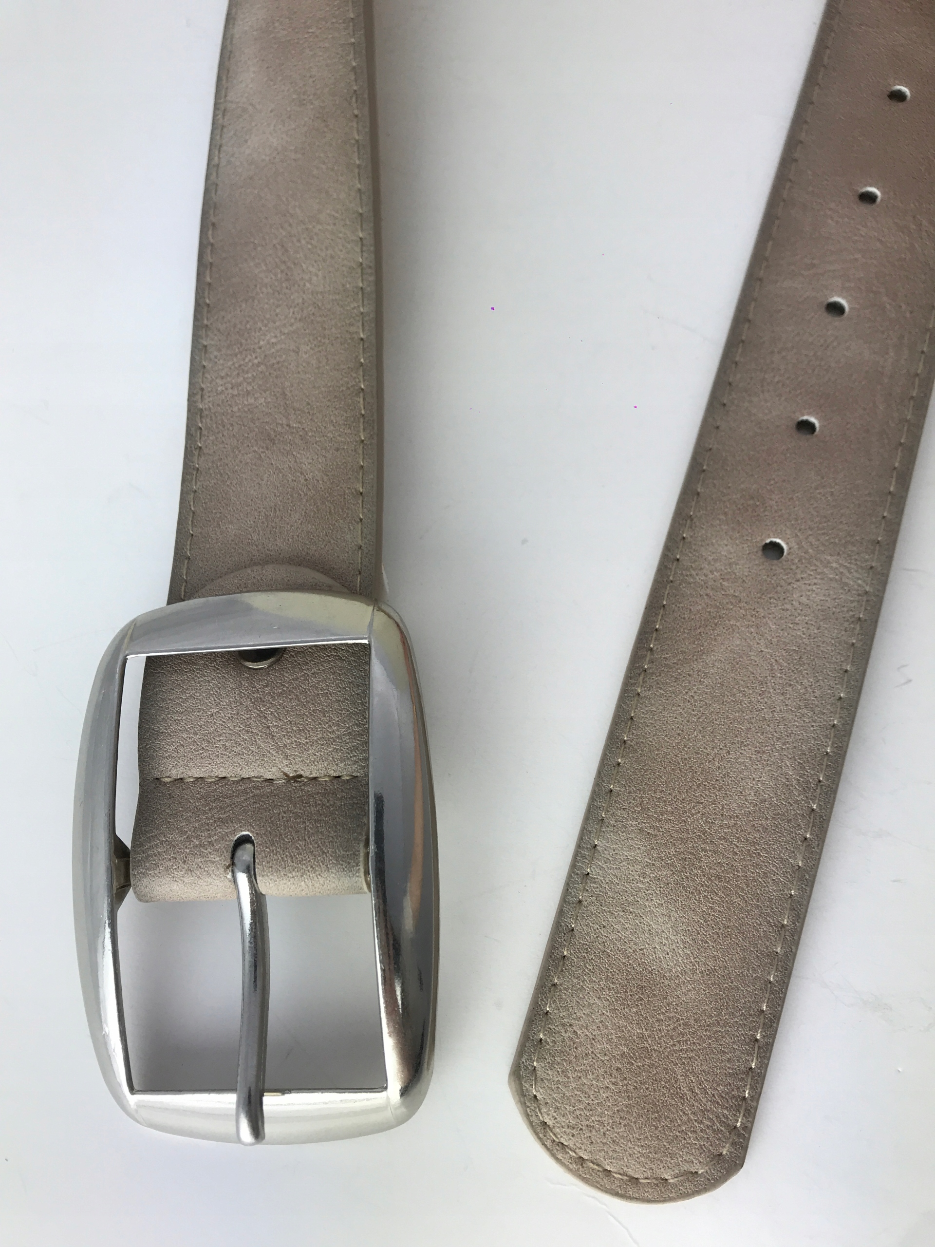 PASEK DAMSKI skórzany szer. 4 cm Marka JN Plus Paris