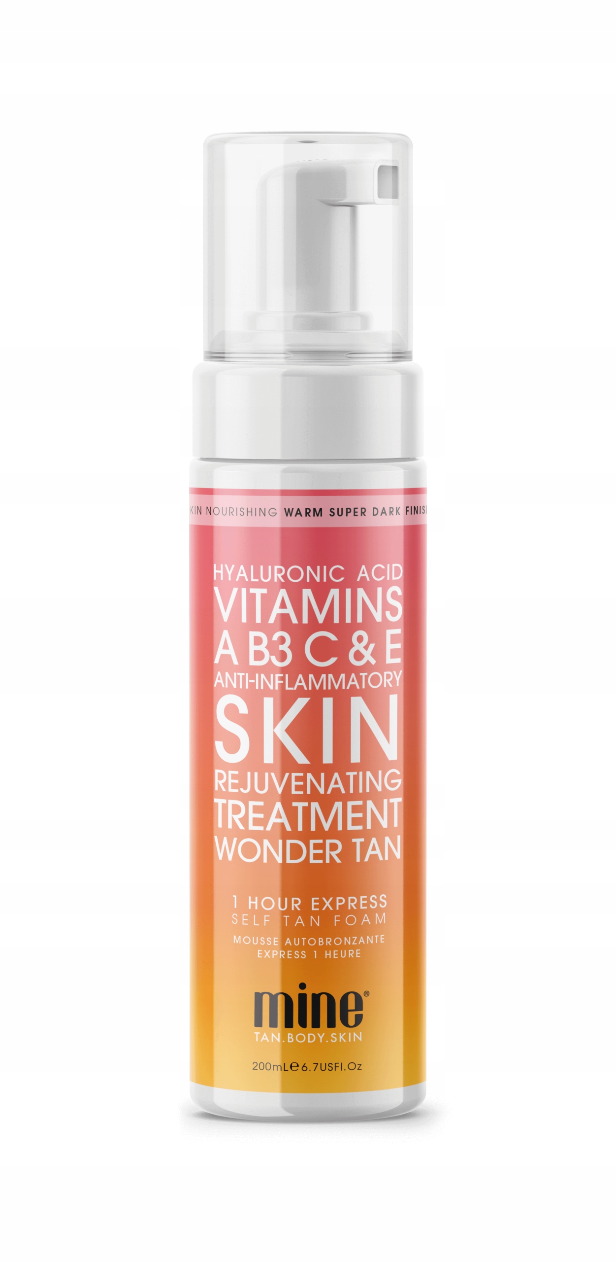 

Samoopalacz MineTan pianka Wonder Tan Pianka 200ml