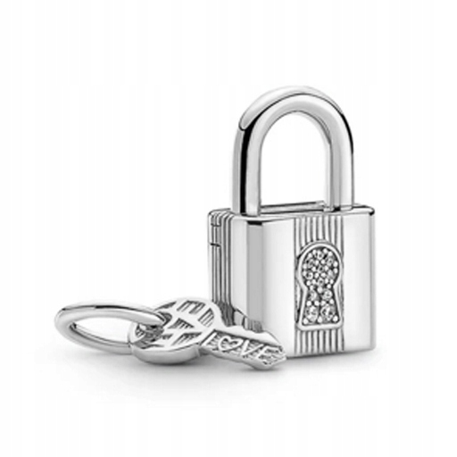 Charms přívěsek stříbrný Ag925 Visací zámek IM01320623CH