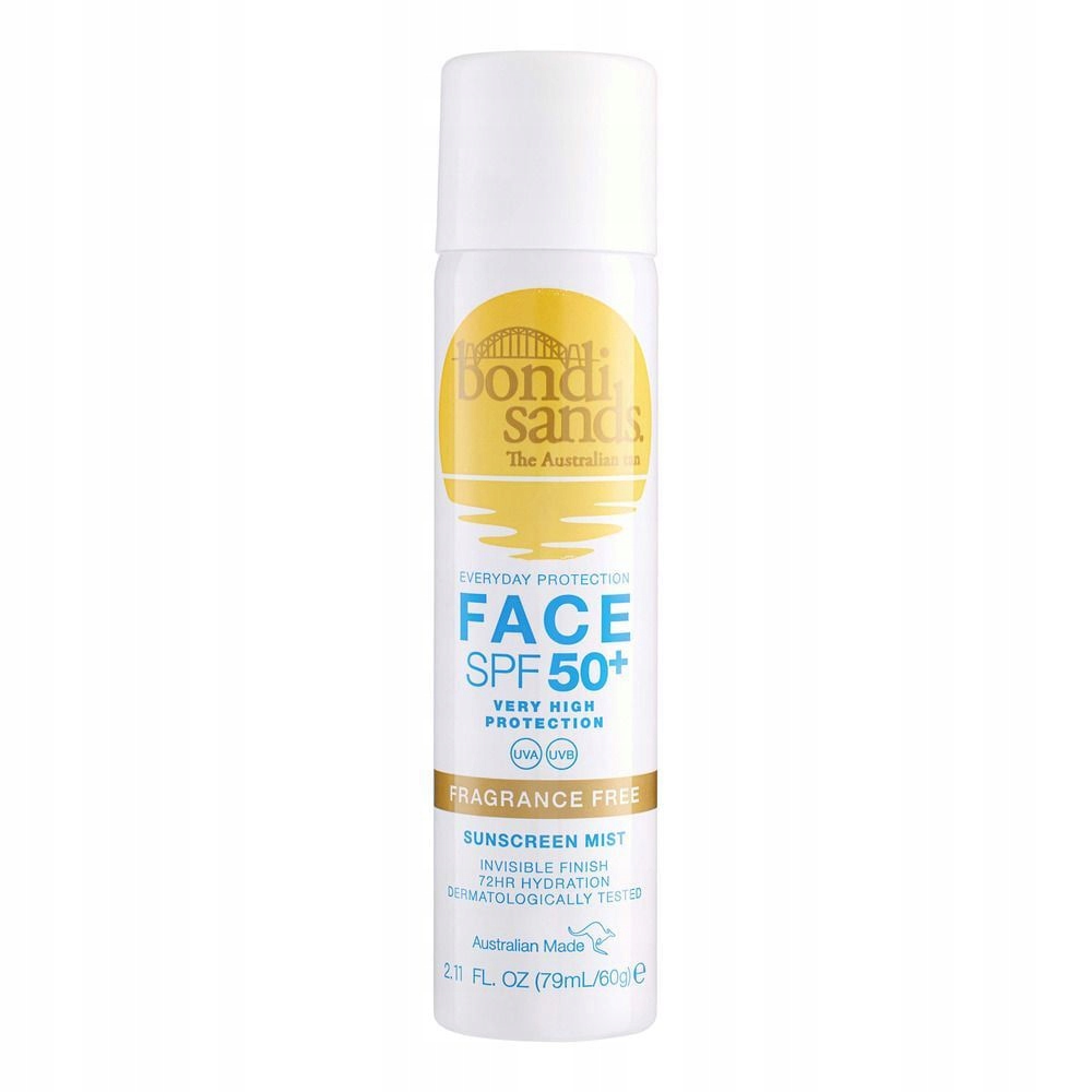 Bondi Sands- Spf 50+ Fragrance Free Face Mist 79 ML