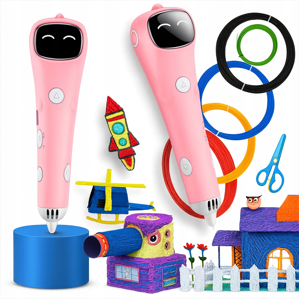 Najnowszy Długopis 3D Pro 2.0 bezprzewodowy 100 metrów Pcl