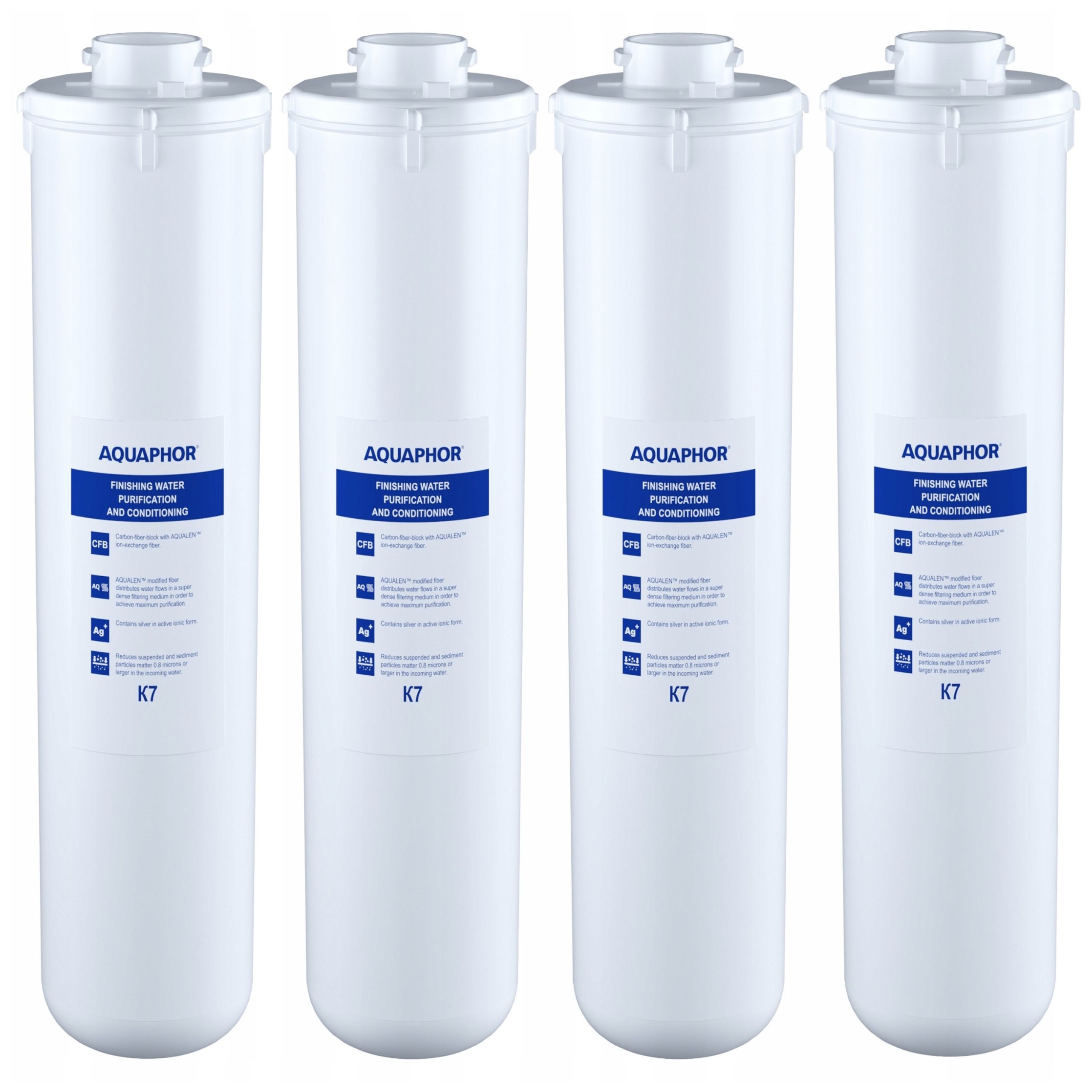 Aquaphor K7 filtry pro Křišťál, Morion, Ro 4 ks