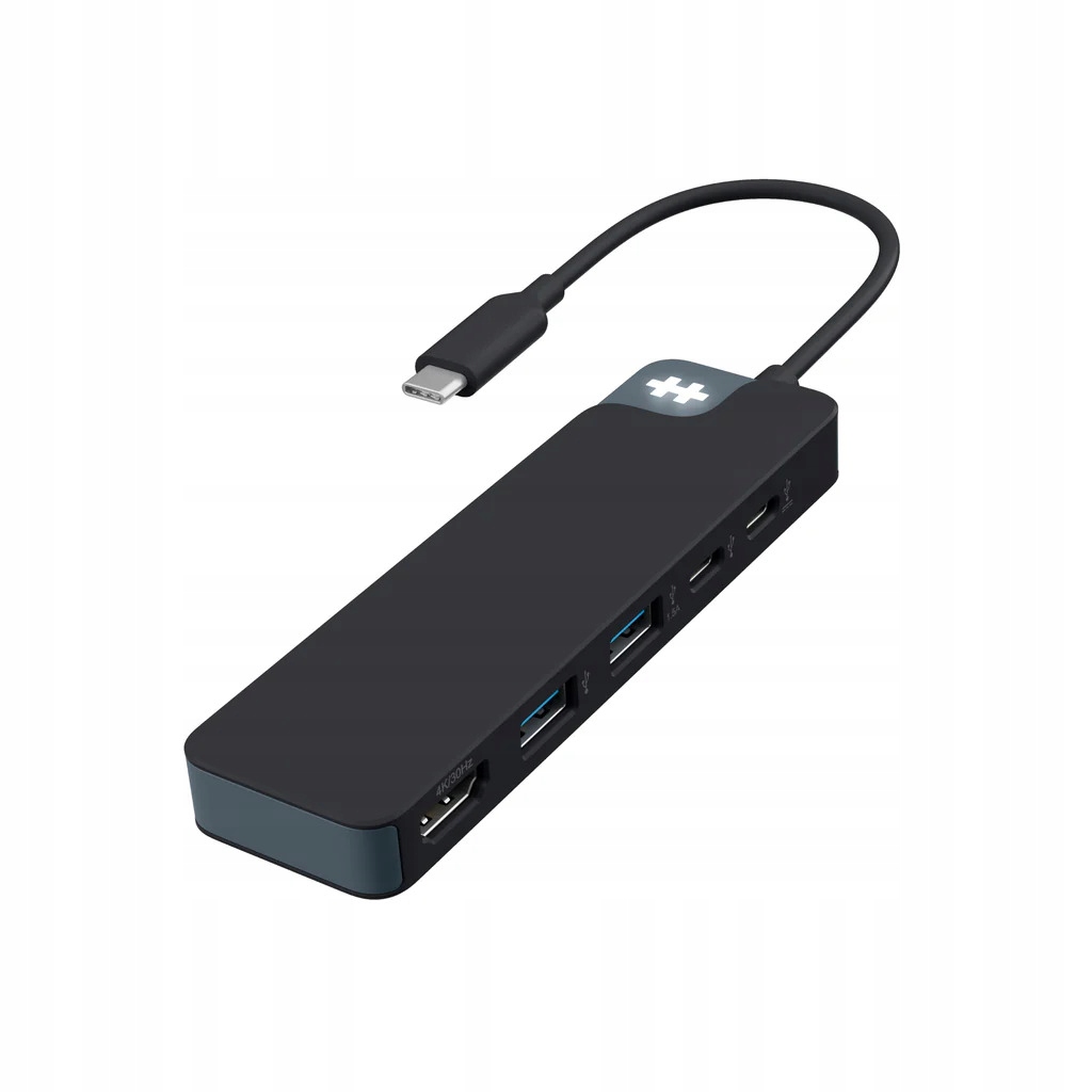Hyper HyperDrive Flex 5portový Usb-c Hub, černý Hyper