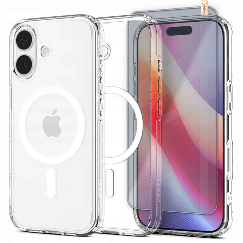 Etui ochronne do iPhone 17 Spigen, pokrowiec do MagSafe futerał tył szkło