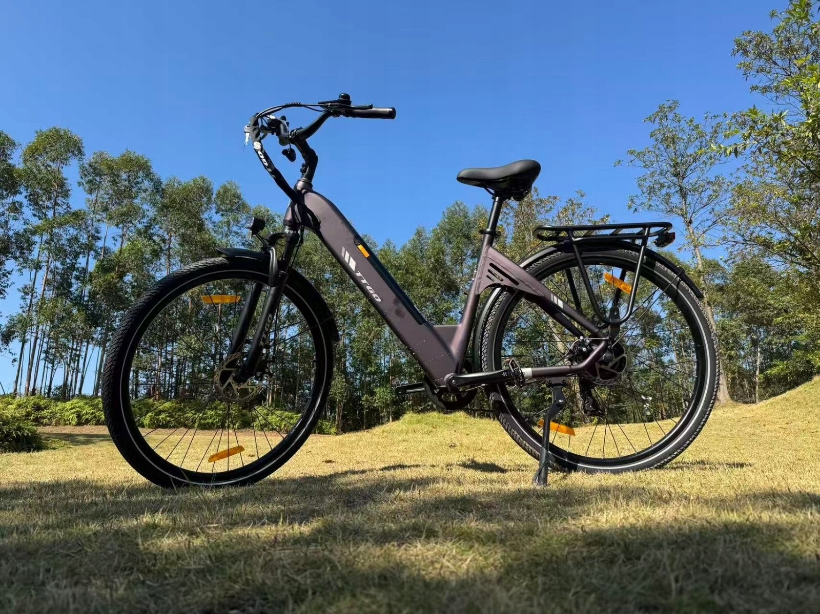 TTGO C3 SE Miejskie Stylowe Rowery Elektryczne 250W 18AH 25KM/H 120KM ...