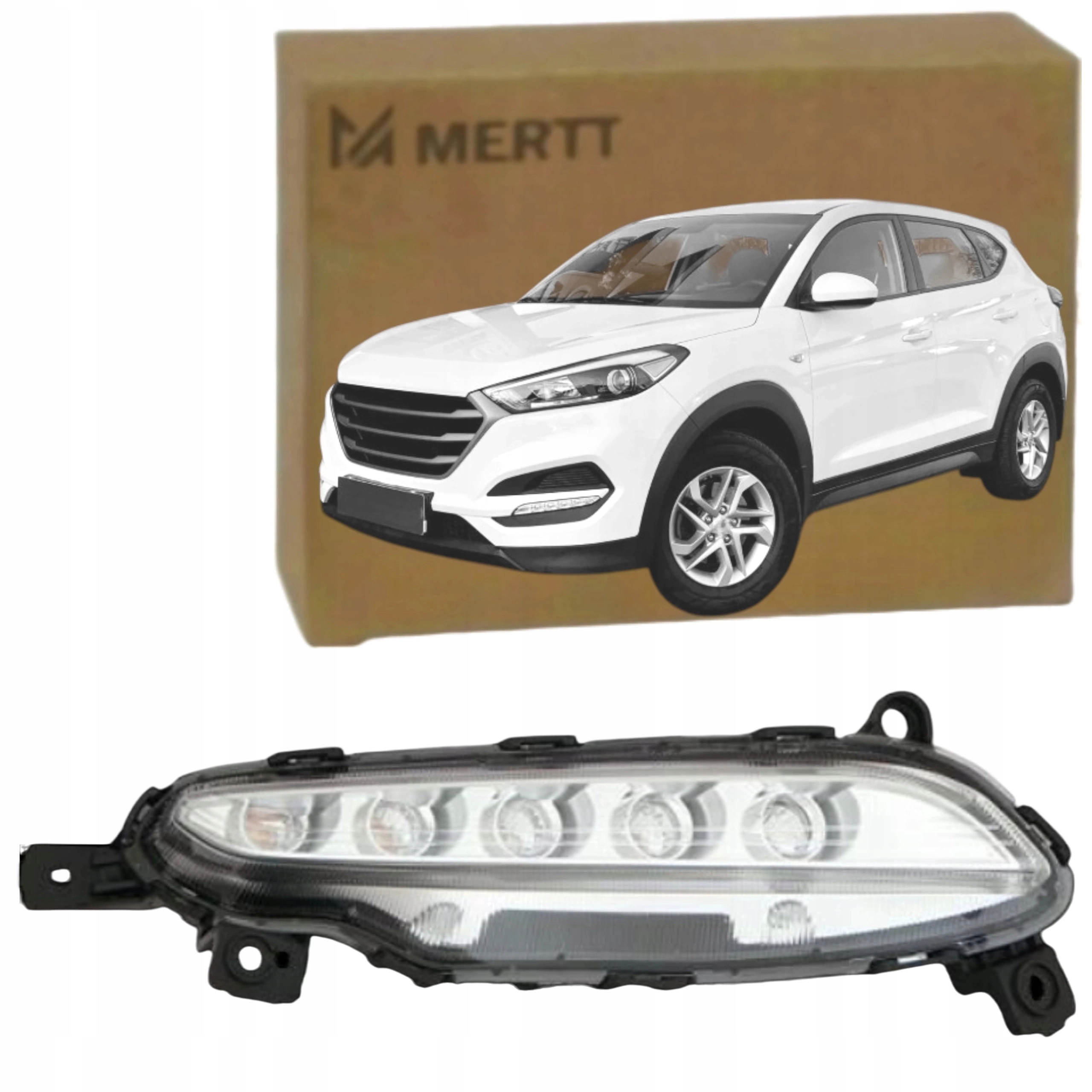 Hyundai Tucson III 2015-2018 Lampa Pro Denní Svícení Led Drl Pravá 92208-D7000