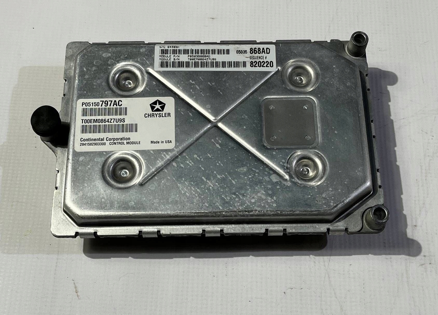 Centralina modulo Motore ECU Dodge Charger 5.7 6.4 SRT 2011