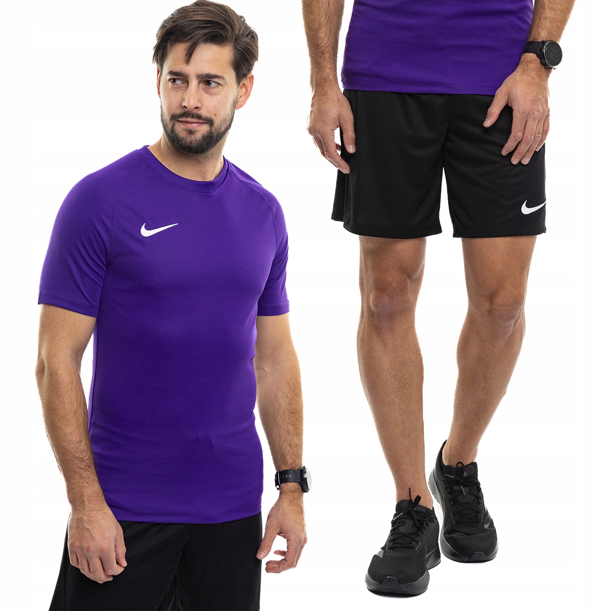 Sportovní oblečení Nike Pánský komplet Tričko Kraťasy Sada Park VIII vel. L