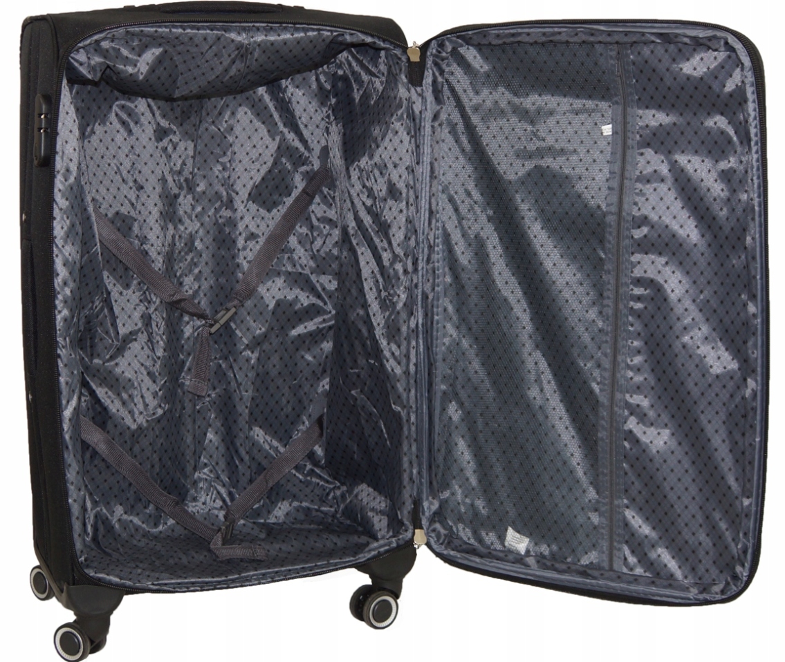 WALIZKA ŚREDNIA NA KÓŁKACH PODRÓŻNA ESY TRIP BAGAŻ TORBA MATERIAŁOWA MIĘKKA Marka inna