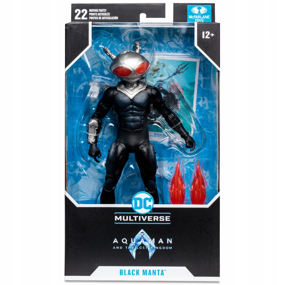 Figurka McFarlane Toys Aquaman a Ztracené království Black Manta