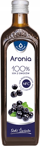 

Sok 100% Z Aronii 490ML Oleofarm