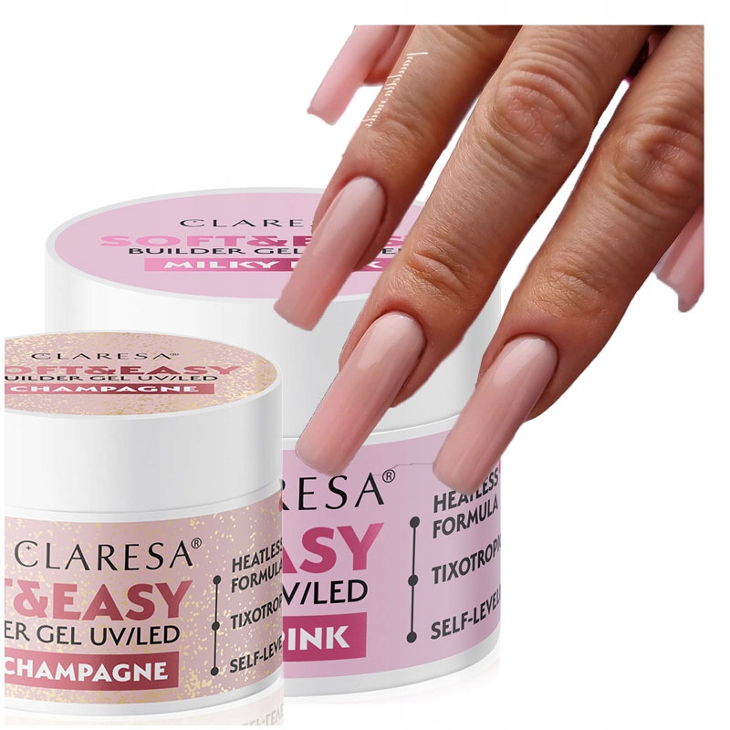 

Soft&Easy Żel Budujący Claresa 90g 12g Grati