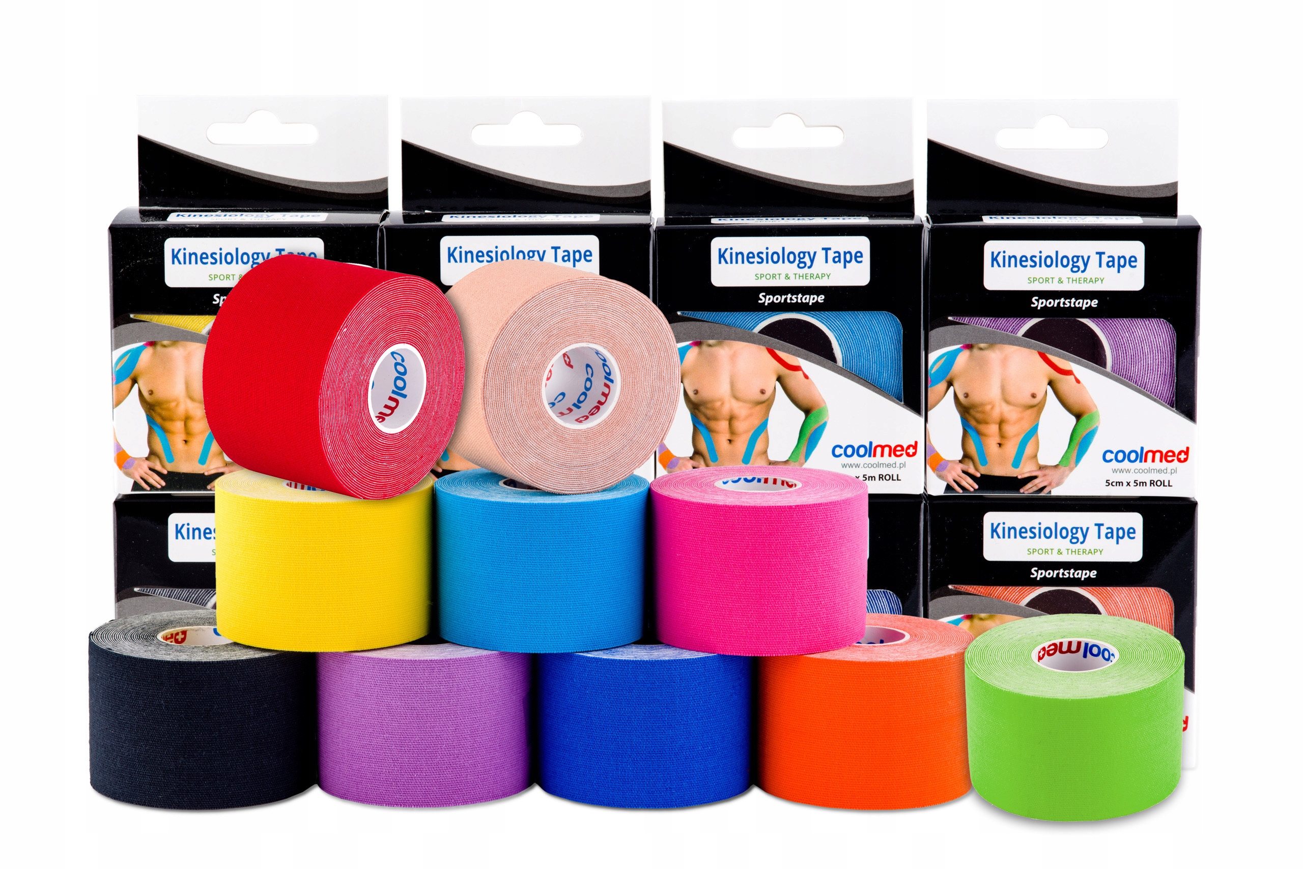 MEDYCZNE SPORTOWE PLASTRY TAPE TAPING KINESIOLOGY EAN (GTIN) 5903631960260