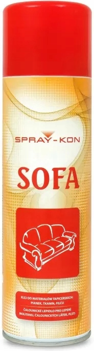 

Klej kontaktowy tapicerski Spray-kon Sofa 500ml