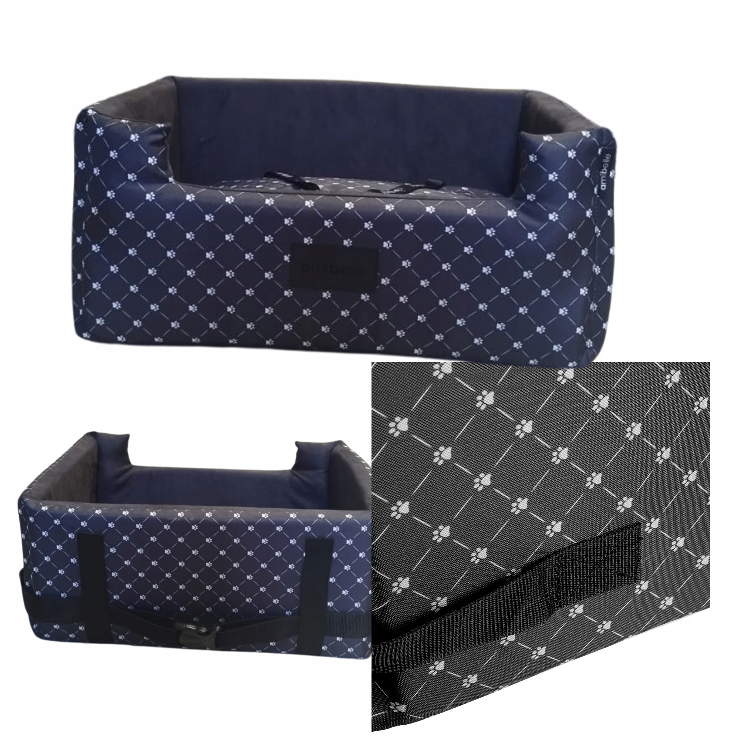 Autosedačka Přepravka Pelíšek pro psa kočku Bezpečný mazlíček