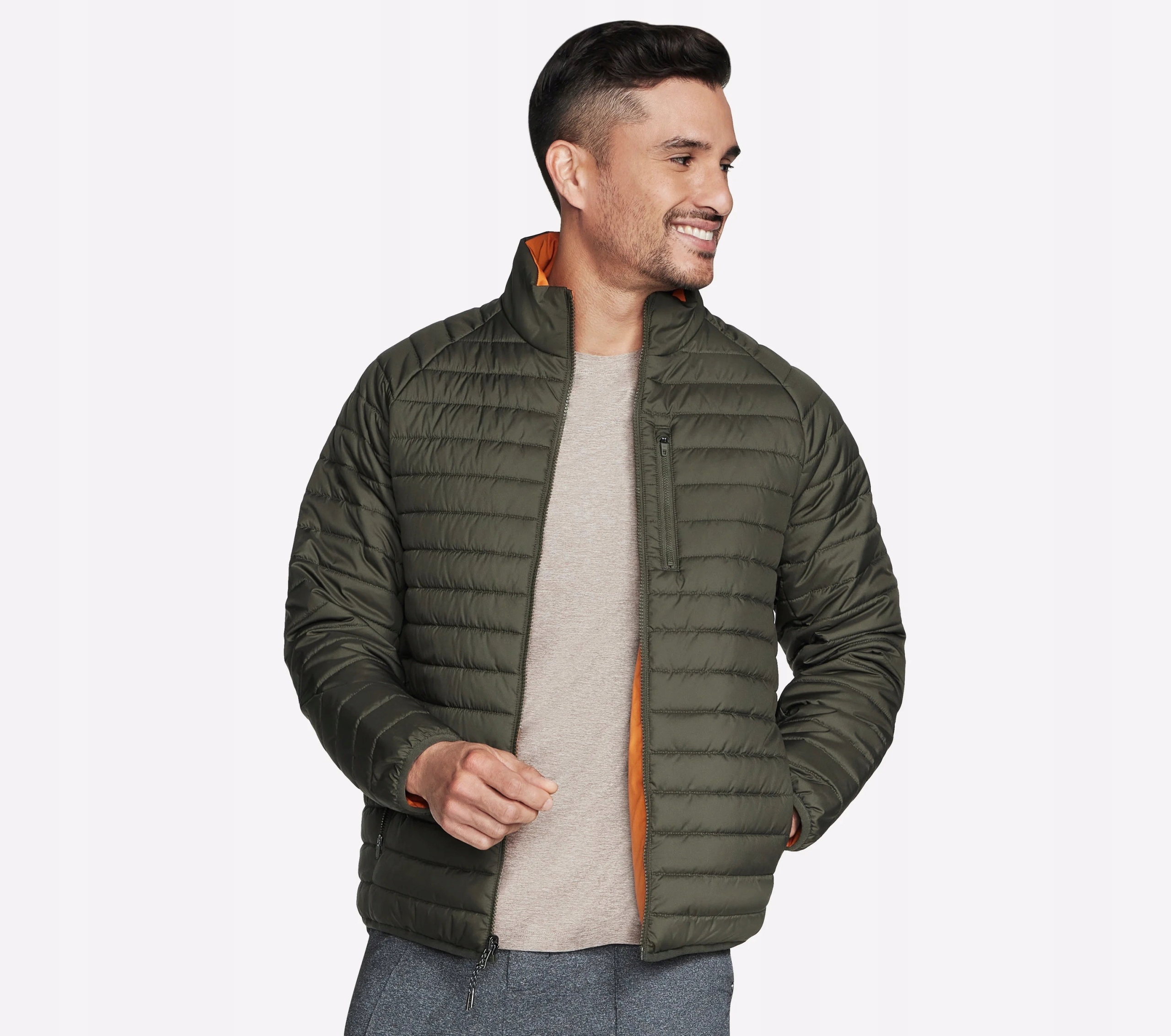 Pánská oboustranná bunda Skechers Go Shield Altitude Reversible Jacket JA1