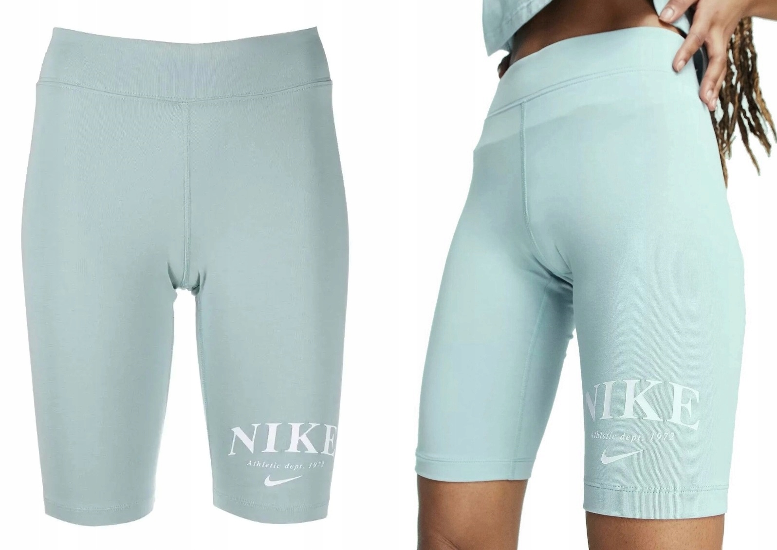 Nike Dámské kraťasy Krátké Legíny Cyklistky Mid-Rise Xxs/ Xs