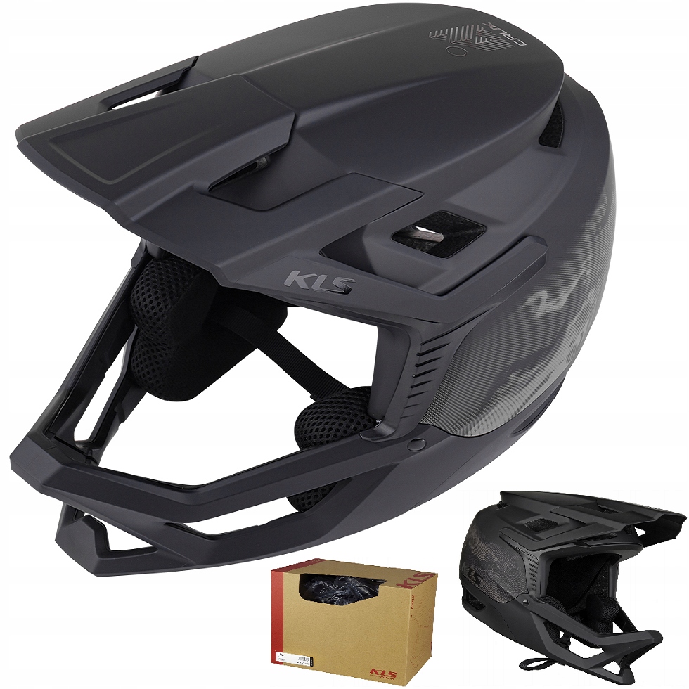 Helma Kelys Crux Full Face Enduro Mtb L/XL (59-63 cm) černá