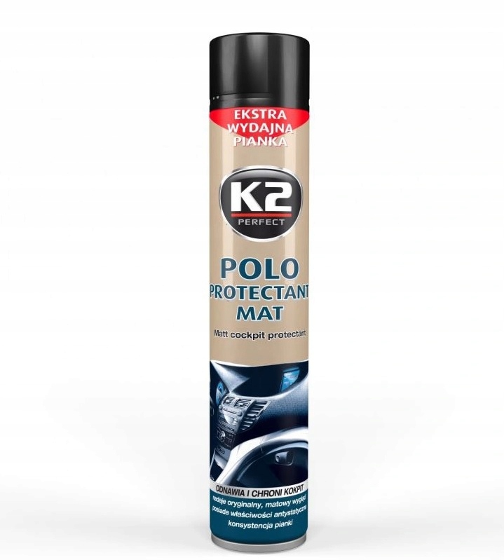 K2 POLO PROTECTANT MAT 750 мл приборная панель