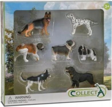 Figurka Collecta Zestaw psy 7 szt.