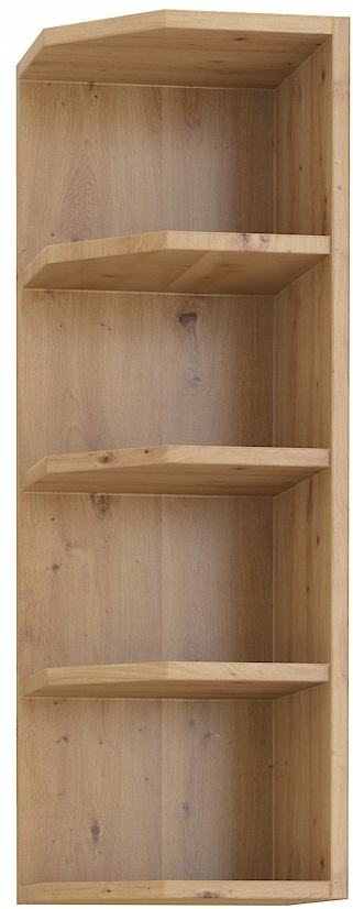 Kuchyňský regál závěsný 30 zakončení. Dub Artisan