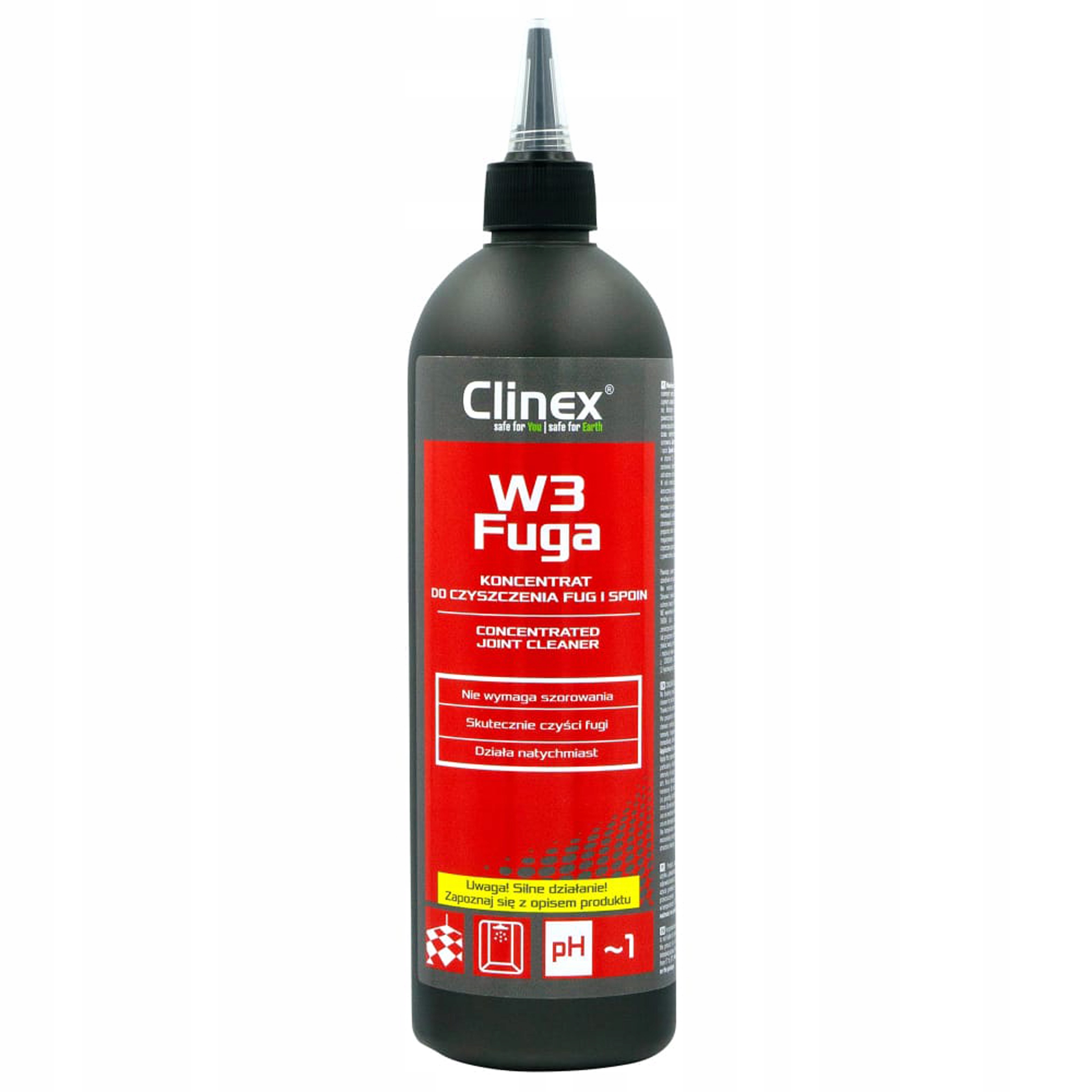 CLINEX W3 FUGA 500ML. КОНЦЕНТРАТ ДЛЯ ОЧИСТКИ ШВОВ И ШВОВ