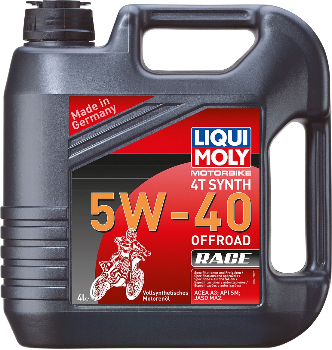 Motorový Olej 4T 5W40 Syntetický Offroad Race Engine Oil Liqui Moly 4 L