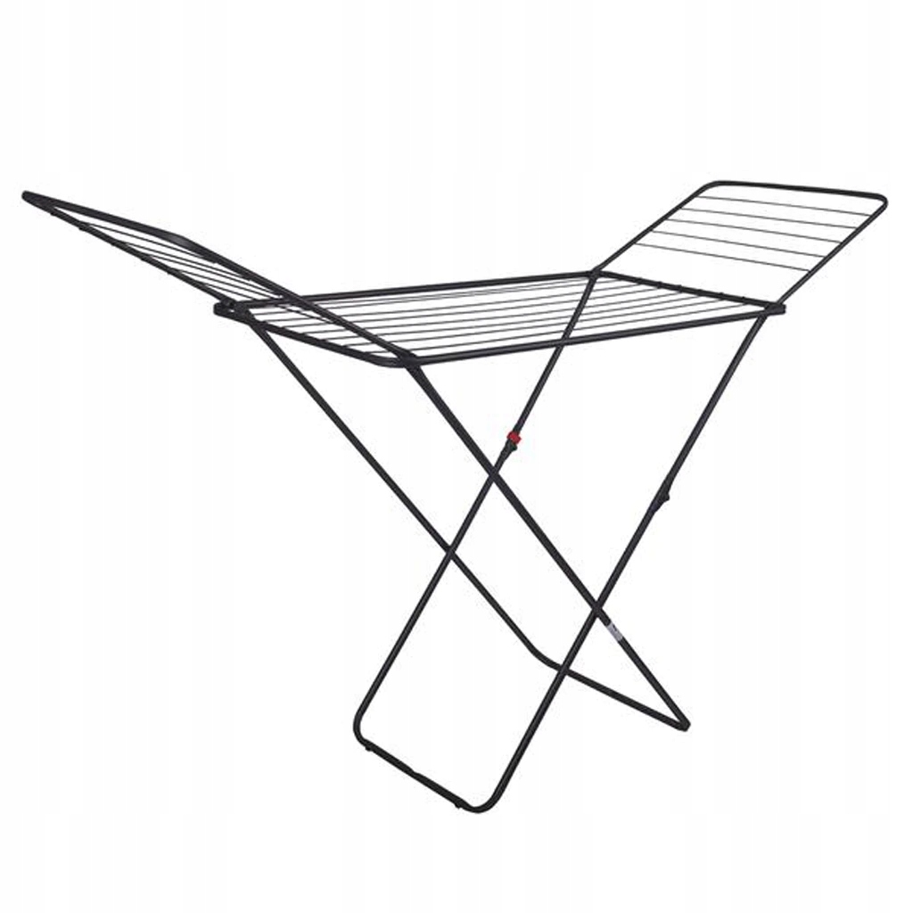Levně Rozkládací sušák na prádlo Toro 18m černý