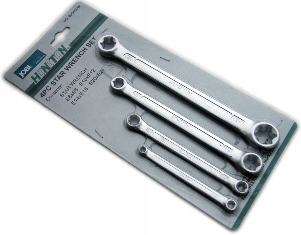 Klucze Oczkowe Torx E6-E24