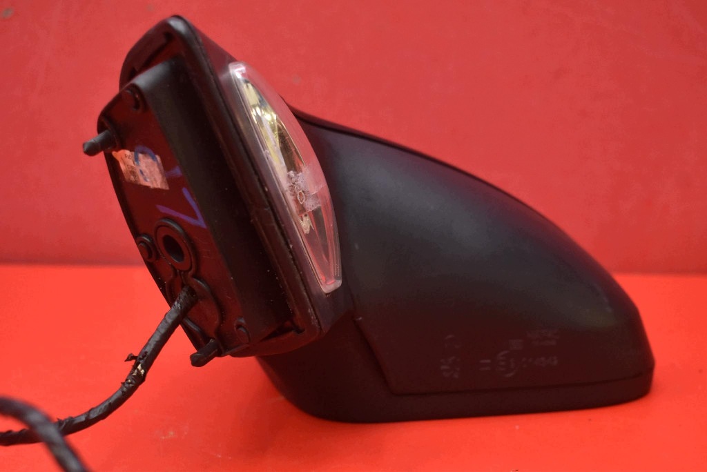 mirror left black, EU 014342 PEUGEOT 207 1 and 06-09 5+4 PIN
