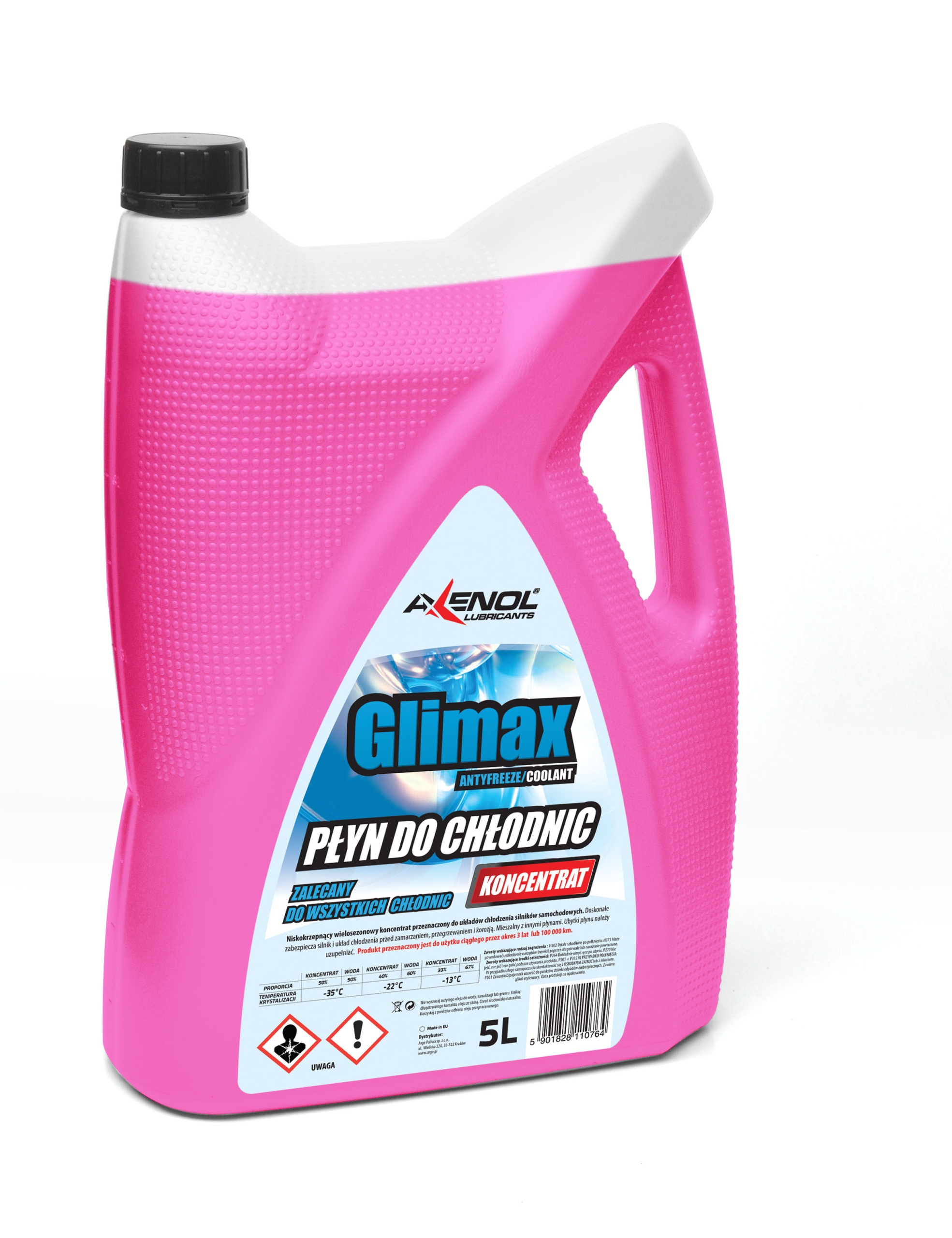 

Płyn do chłodnic Axenol Glimax Koncentrat 5L
