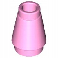 

Lego stożek 1x1 Bright Pink Różowy 4589b Nowy