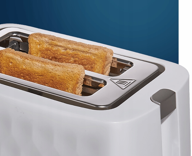 Toster RAVEN ET008B Kolor dominujący biały