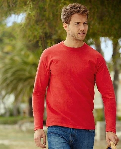 FRUIT OF THE LOOM KOSZULKA Z DŁUGIM RĘKAWEM Whit S Kod producenta 61-428-0
