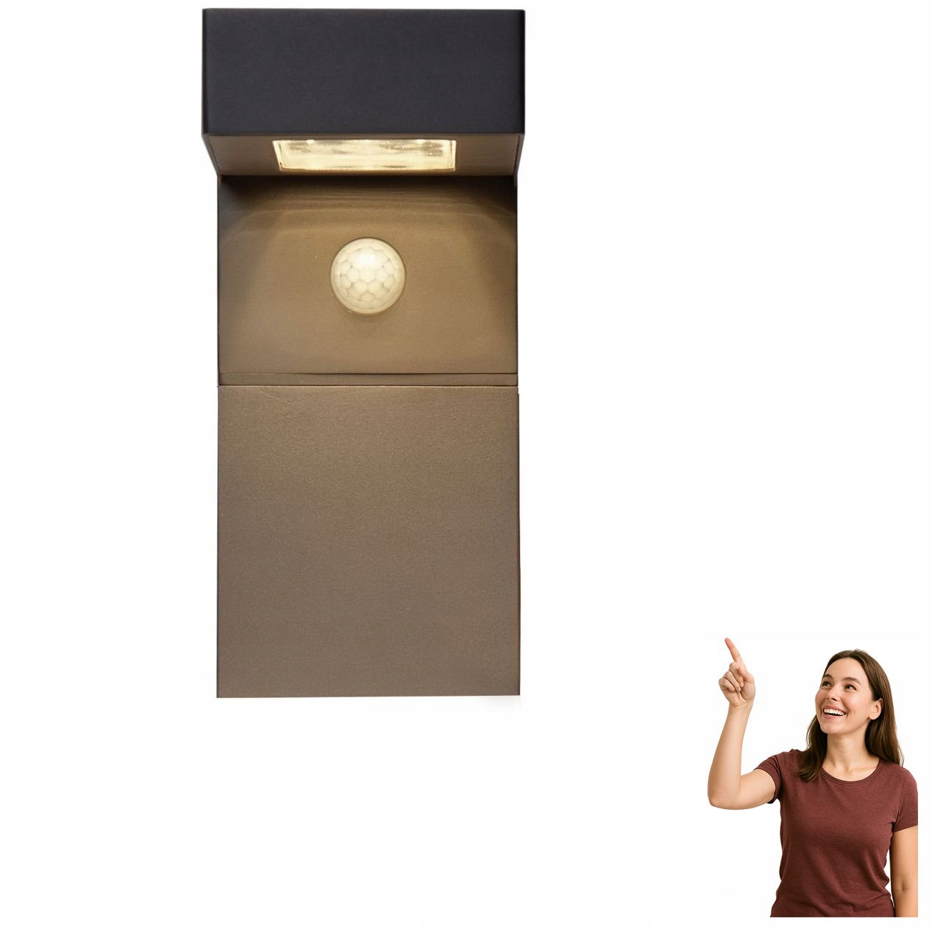 Nástěnná Led lampa 18x0,2W se senzorem Baracconi 900245 Eglo