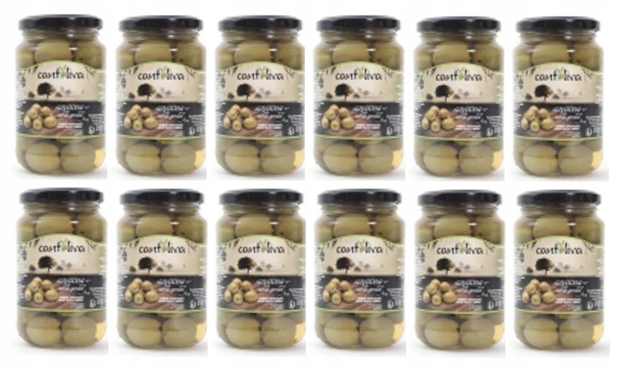 Portugalskie oliwki zielone Gordal 210g