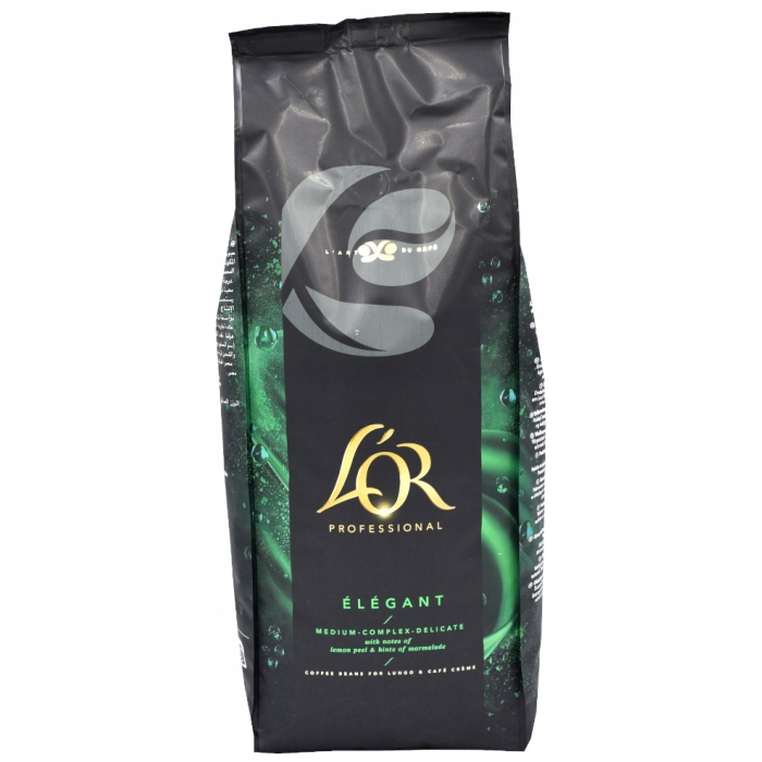 Kawa ziarnista Arabica L'or Élégant 1000 g