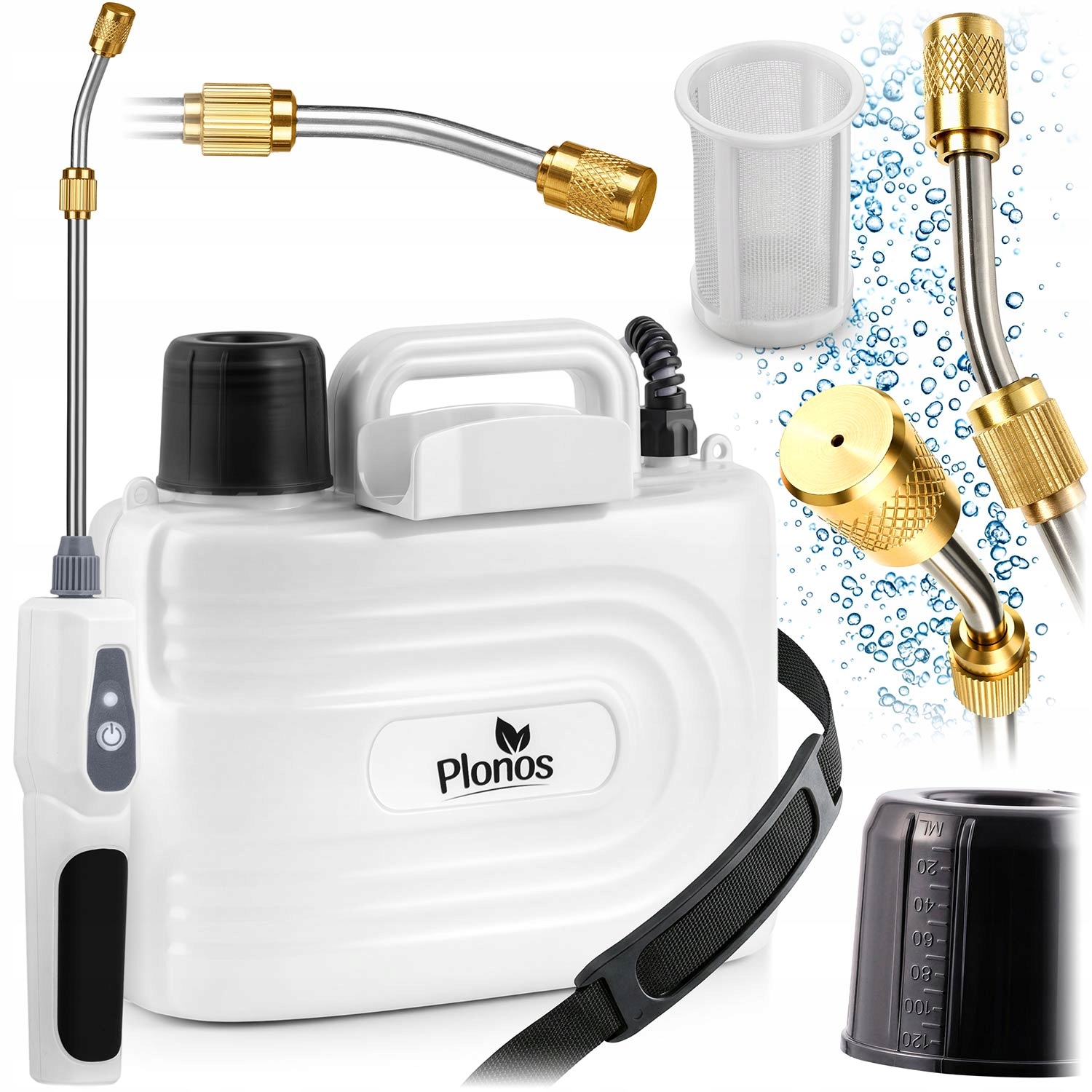 Zahradní Akumulátorový Tlakový Postřikovač 5 L, Nastavitelná Tryska