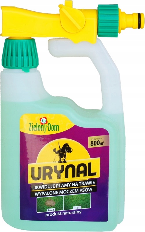 

Urynal Likwiduje Plamy Na Trawie Psy 950ml Zielony