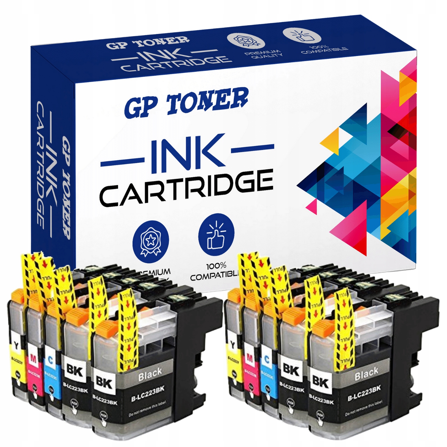 

10x Tusz do Brother LC223 DCP-J4120dw DCP-J562dw