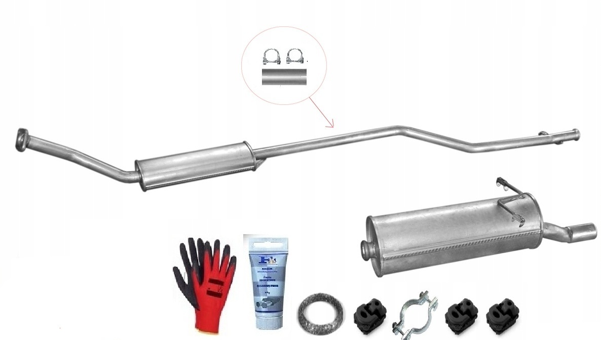 Citroen Xsara Picasso 1.6 (2000-2011) Tlumič sada bonus