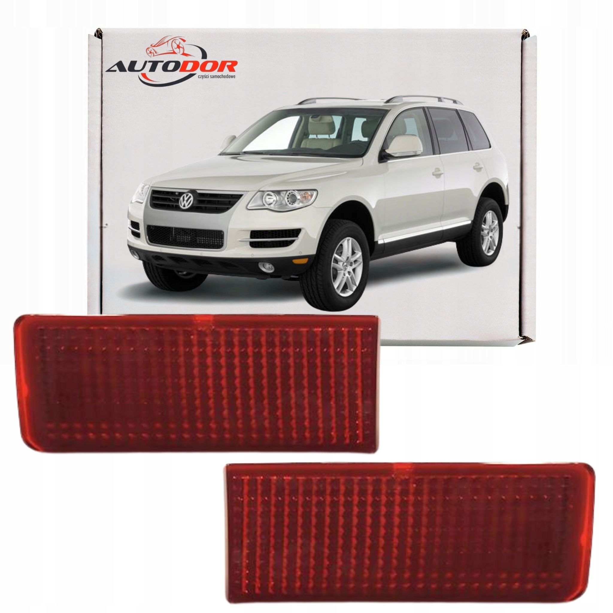 Volkswagen Touareg 2010-2014 Odrazky Zadní Odrazky Pravé Levý Komplet