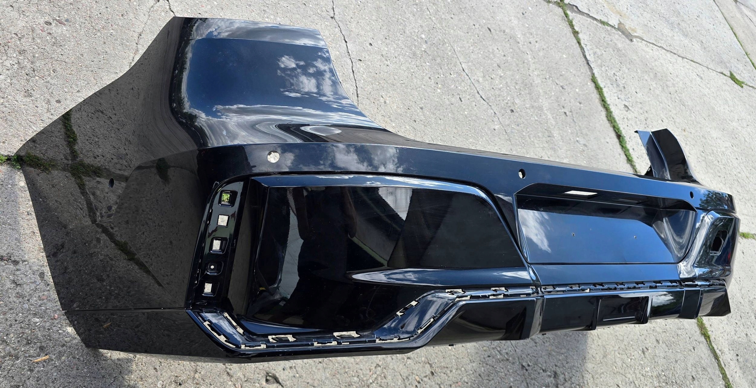 BMW 7 G70 2023 rear part bumper rear