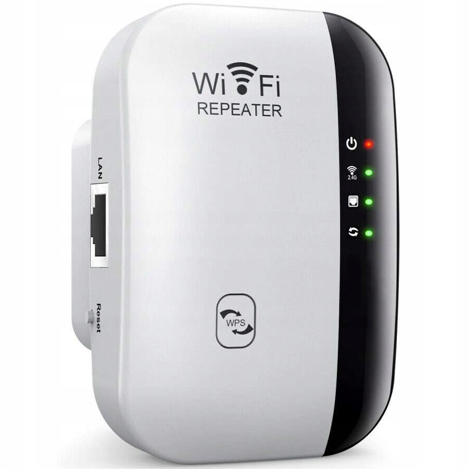 

Wzmacniacz Sygnału Wi-Fi Mocny Repeater 300Mb/s