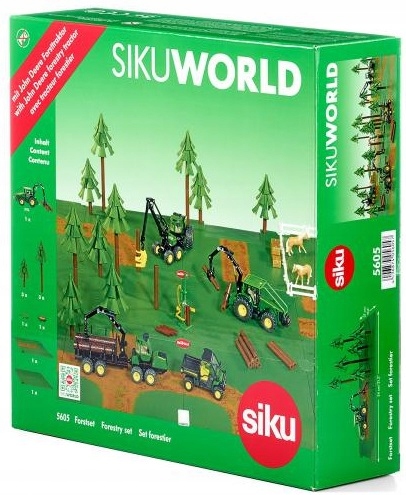 

Siku World 5605 Zestaw leśny traktor z Hds 1974