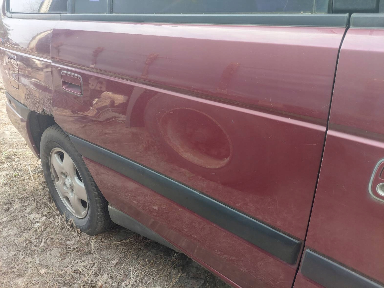 door complete right rear part MAZDA MPV and FL
