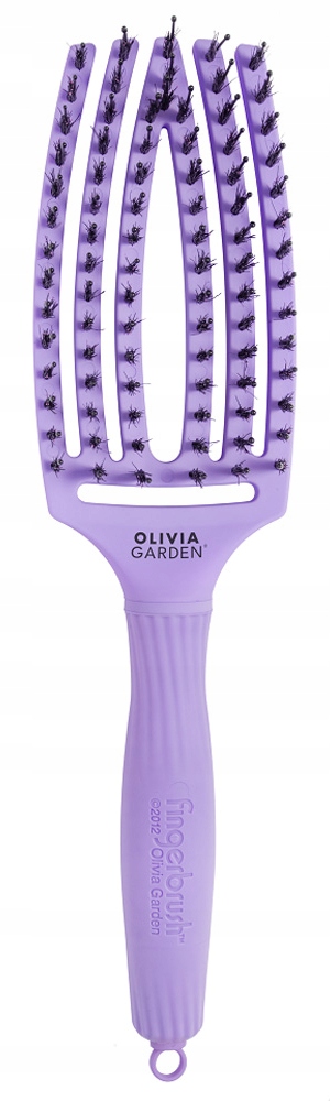 Olivia Garden FingerBrush Kartáč na rozčesávání vlasů Lavender Medium
