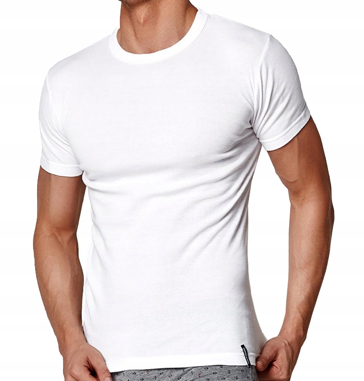 Koszulka T-Shirt K1 Henderson BASIC biały 3XL Rękaw krótki rękaw